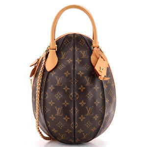 Louis Vuitton Egg Souple Bag Monogram Canvas and Leather